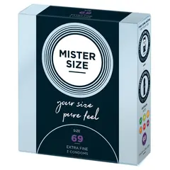 Презервативи Mister Size – 3 броя (Различни размери)
