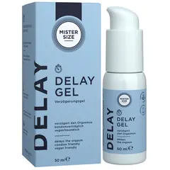 Гел за задържане за мъже, Mister Size Delay Gel, 50 мл