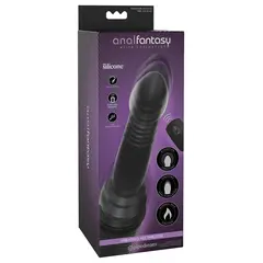 Анален вибратор с тласкаща функция Anal Fantasy Elite Vibrating Ass Thruster, 8 режима, силикон, черен