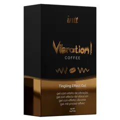 Вибриращ гел с вкус на кафе, intt Vibration! Coffee, 15 мл