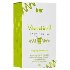 Вибриращ гел с вкус на Кайпириня, intt Vibration!, 15 мл