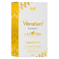 Вибриращ гел с вкус на мед, intt Vibration! Honey, 15 мл