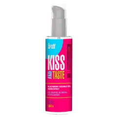 Ядлив лубрикант със затоплящ ефект, intt Kiss and Taste! Blackberry, 50 мл