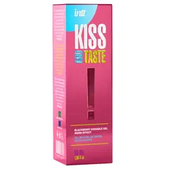 Ядлив лубрикант със затоплящ ефект, intt Kiss and Taste! Blackberry, 50 мл