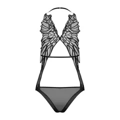 Елегантно еротично теди с крила Alifini, Obsessive, S/M