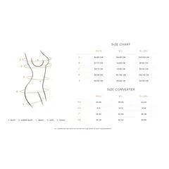 Еротичен костюм с отворено дъно и имитация на жартиери, Obsessive F240, S-L