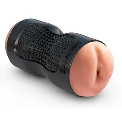 Мастурбатор вагина и анус Tight Grip Pussy & Ass Pipedream – стискащ handjob, 15,2 см, светъл тен