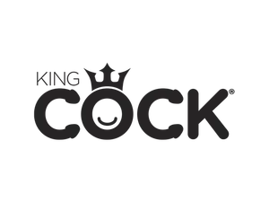 Реалистично дилдо King Cock Clear 8", розов, 22 см