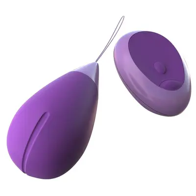 Кегел вибратор с дистанционно 12 см Remote Kegel Excite-Her Fantasy For Her, 10 режима, лилав