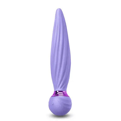 Ротиращ Вибратор Sugar Pop Twist, 7 режима, 16 см, Лилав