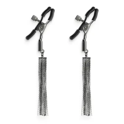 Метални щипки за зърна Bound Nipple Clamps D2, Сив