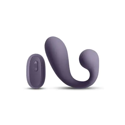 Вибратор за G-точка и клитор с подгряване Secrets Maple, Лилав