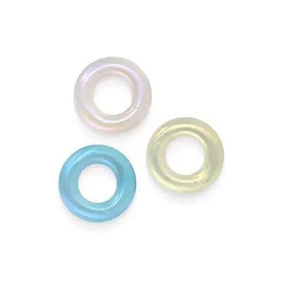 Комплект пенис рингове Fantasia Stamina Rings, 3 броя, Многоцветни