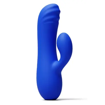 Мини вибратор заек NS Novelties Sabrina Sapphire, 10 режима, 13,7 см, Син