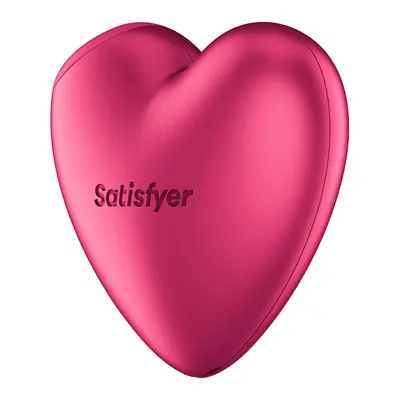 Клиторен стимулатор с въздушни вълни и вибрация Satisfyer Cutie Heart, Розов