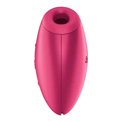 Клиторен стимулатор с въздушни вълни и вибрация Satisfyer Cutie Heart, Розов