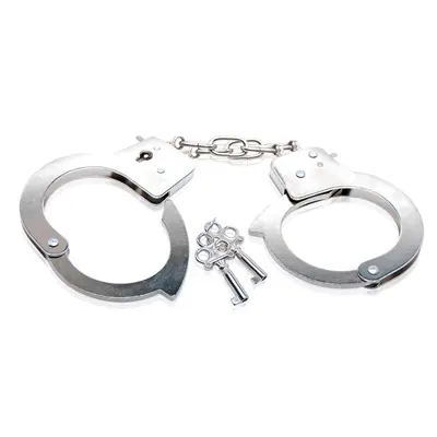 BDSM метални белезници за начинаещи Beginner's Metal Cuffs Fetish Fantasy Series – сребристи