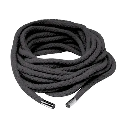 BDSM копринено въже за бондаж 10,5 м Japanese Silk Rope Fetish Fantasy Series – черно