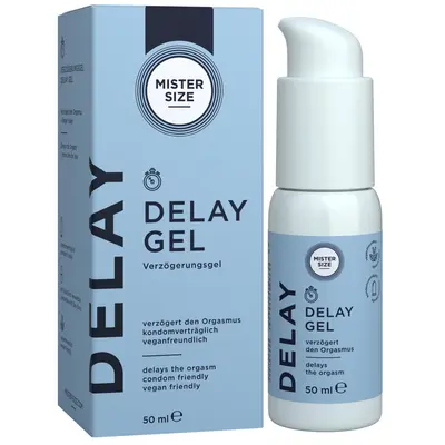 Гел за задържане за мъже, Mister Size Delay Gel, 50 мл