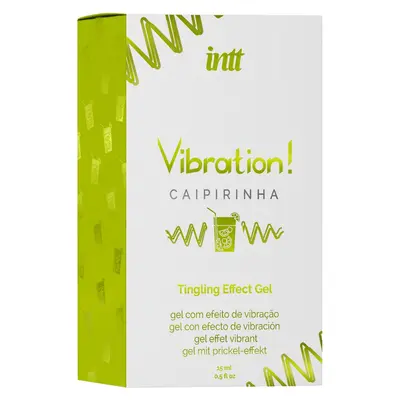Вибриращ гел с вкус на Кайпириня, intt Vibration!, 15 мл