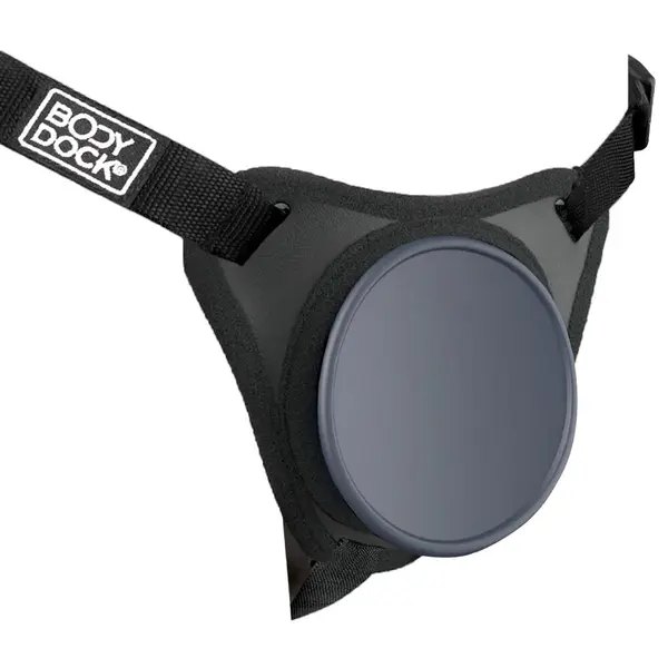 Страпон колан Body Dock Elite Pipedream, силикон, черен