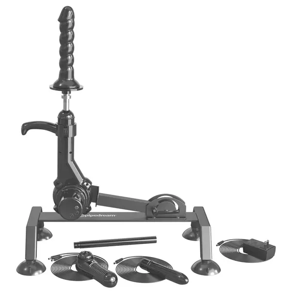 BDSM секс машина с дистанционно Body Dock Sex Machine Fetish Fantasy Series – черна