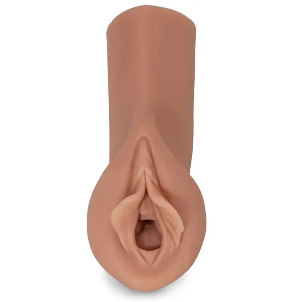 Мастурбатор вагина Sorority Snatch PDX Extreme – еластичен handjob, 13,4 см, тъмен тен