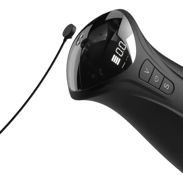 Електронен мастурбатор Fuck-Gasm PDX Elite – автоматично засмукване, вибрации, 24,5 см, черен