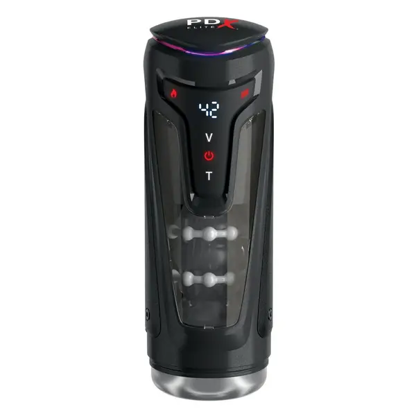 Електронен мастурбатор Moto-Bator Pro PDX Elite – тласкащо движение, вибрации, затопляне, 26,5 см