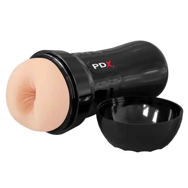 Мастурбатор анус Wet Bussies Super Bangin’ Butthole PDX Extreme – вакуум и водна активация, 20,8 см, светъл тен