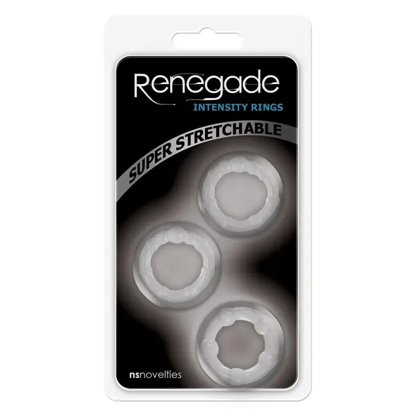 Комплект пенис рингове Renegade Intensity Rings, 3 броя