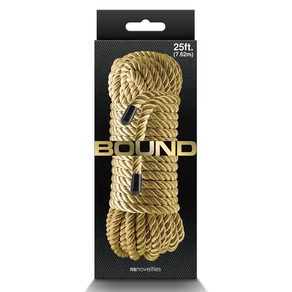 Въже за бондаж Bound Rope Златисто, 7.62 м