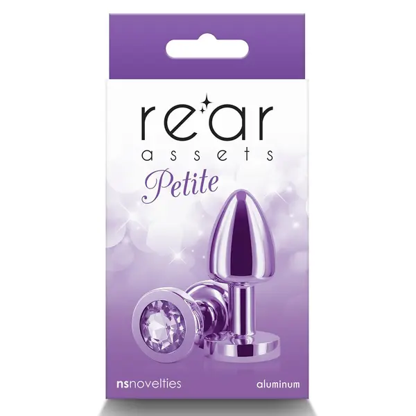 Метален анален разширител Rear Assets, Лилав, Размер S, 6 см.