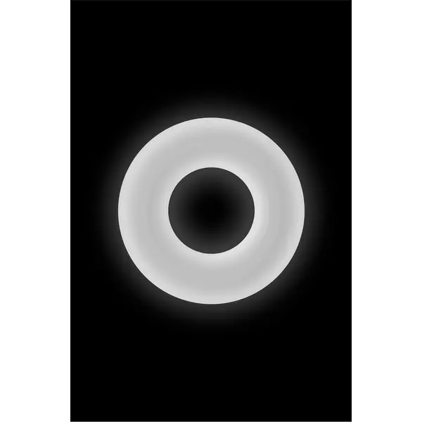 Светещ пенис ринг Firefly Bubble Ring Бял, размер M