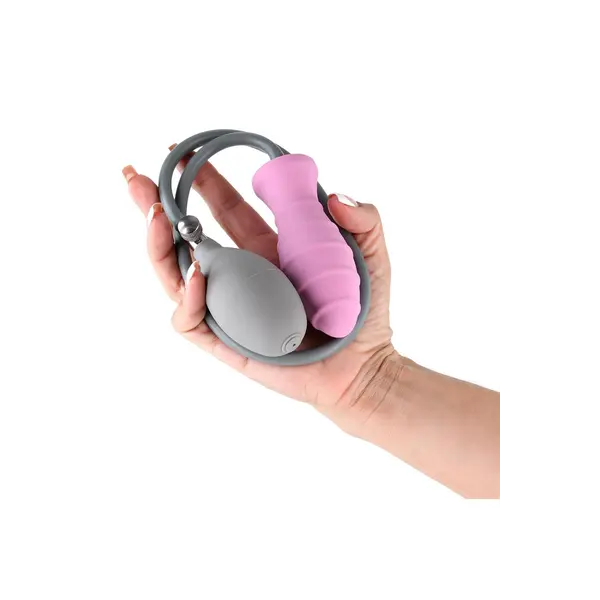 Надуваем анален разширител Inya InflataPlay, Розов