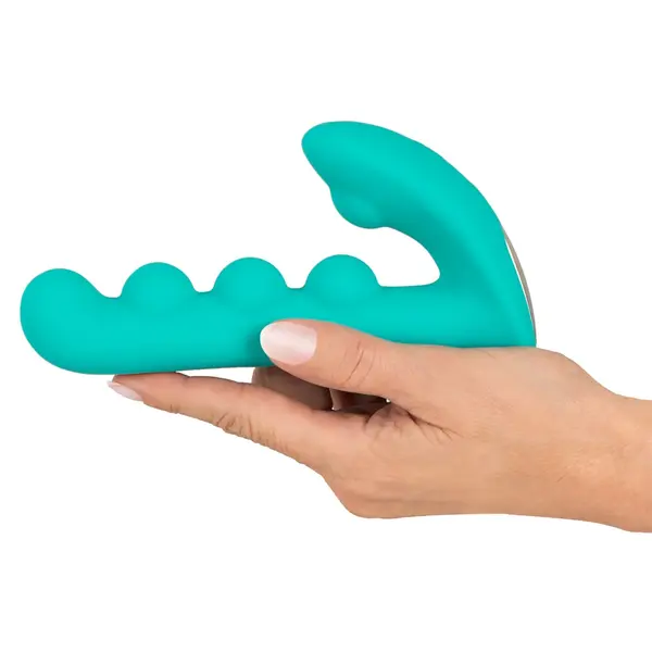 Вибратор заек SYLORA, 10 режима, пулсиращи аналози, G-точка, водоустойчив