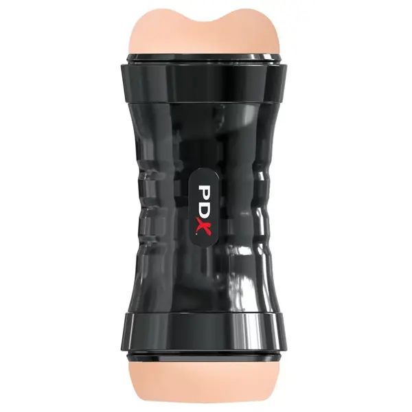 Мастурбатор двоен Super Flip-A-Pussy Over PDX Extreme – вагина и анус, 26 см, светъл тен