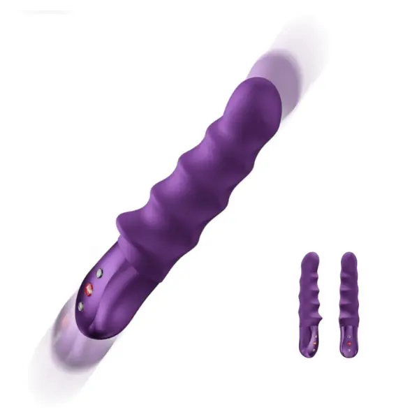 Пулсатор с тласкащо движение Fun Factory Stronic Surf, Тъмно виолетов