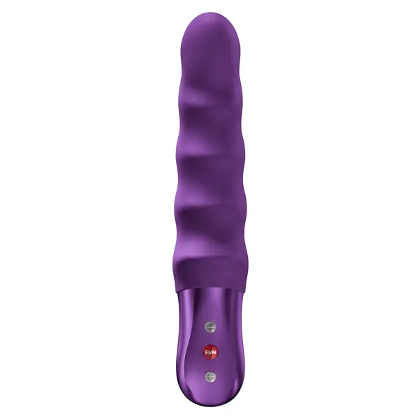 Пулсатор с тласкащо движение Fun Factory Stronic Surf, Тъмно виолетов