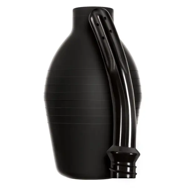 Анален душ с голям капацитет Renegade Body Cleanser, 355 мл, Черен