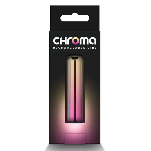 Мини вибратор Chroma Sunrise Small, 10 режима, Многоцветен