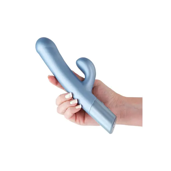 Вибратор заек Royals Countess, 20 режима, 24,0 см, Син