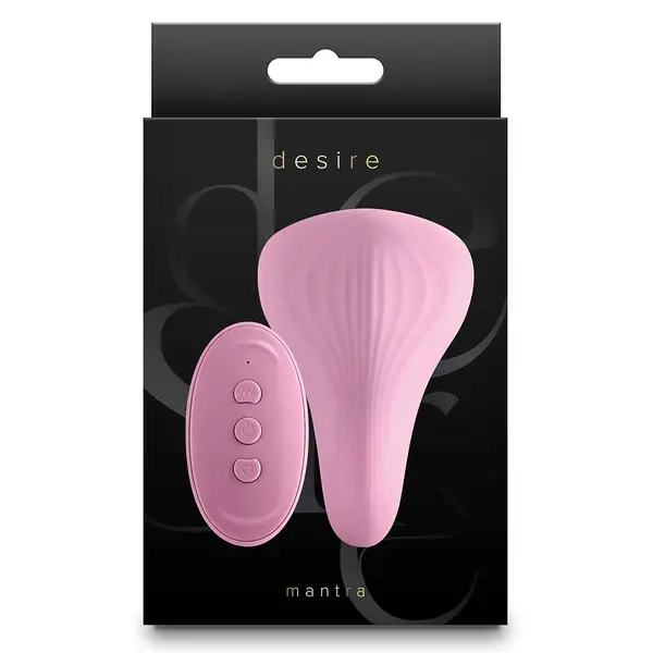 Вибратор за бельо с дистанционно Desire Mantra, Розов, 12 Фукнции