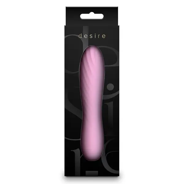 Компактен силиконов вибратор Desire Destiny, 14.5 см, 10 режима, Розов