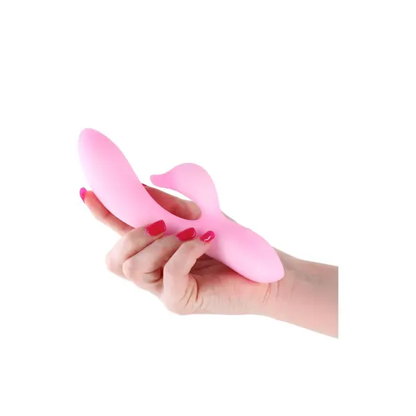 Силиконов вибратор Pure Dawn, Розов, 18 см.