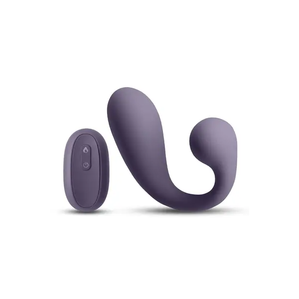 Вибратор за G-точка и клитор с подгряване Secrets Maple, Лилав