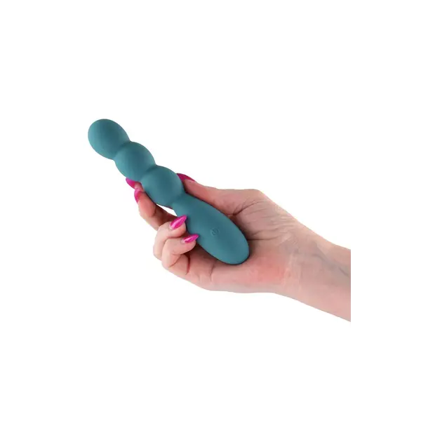 Вибратор с три стимулиращи топчета Gold-n-Dreams Rosa, Син