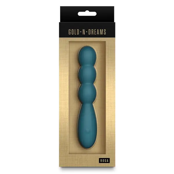 Вибратор с три стимулиращи топчета Gold-n-Dreams Rosa, Син