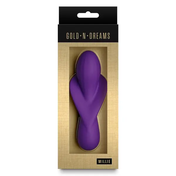 Мини вибратор Millie Amethyst, 10 режима, 13,8 см, Лилав