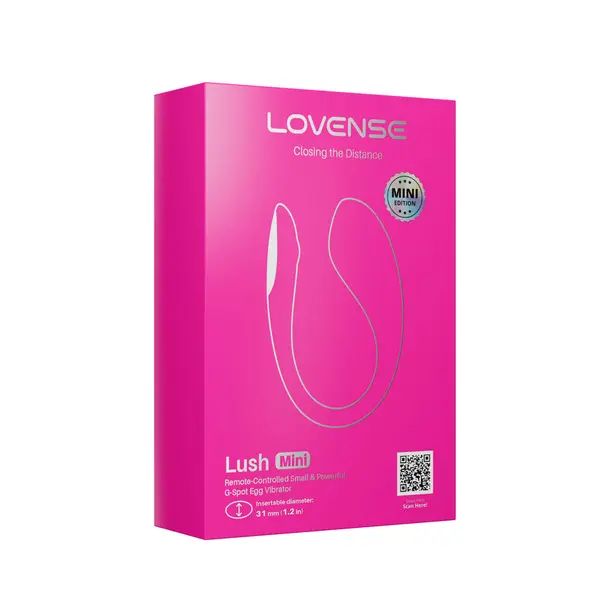 Смарт вибратор Lovense Lush Mini, Розов